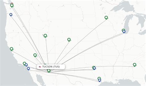 direct flights from tucson az.